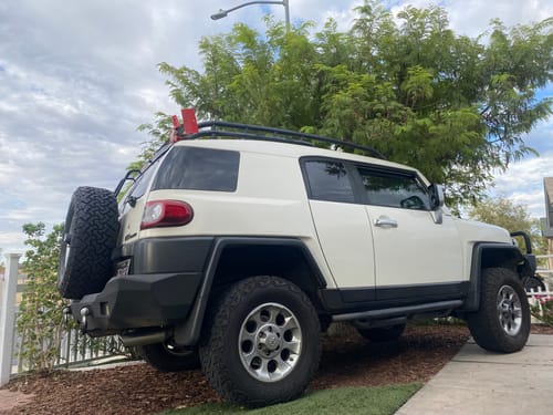 Customer photo review of KSP Forged Aluminum Front Upper Control Arms 2"-4" Lifted One-piece Adjustable UCAs