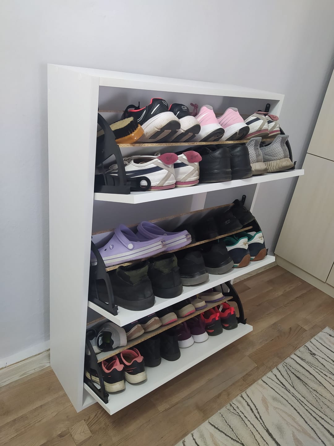 Customer photo review of Meuble chaussure LIMAS
