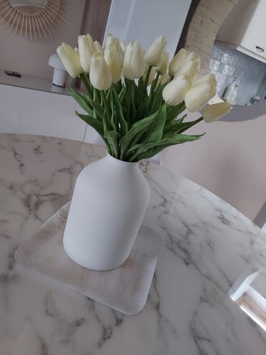 Customer photo review of Tulipes - Blanc (25 Tiges)