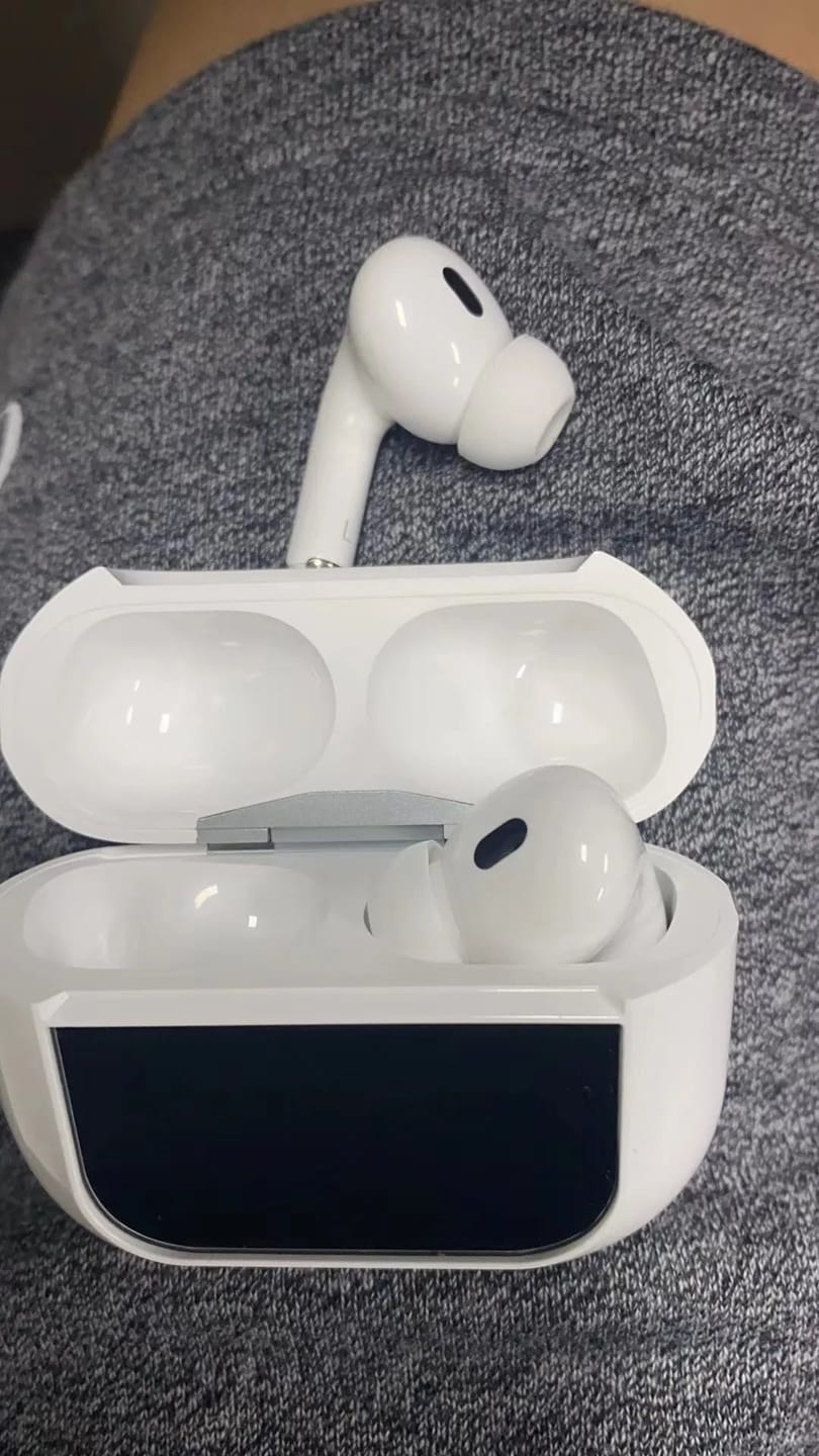 Customer photo review of A9 Pro LCD Touch Screen Earbuds - (IMPORTED)