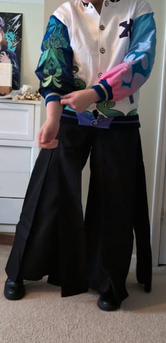 Customer photo review of Genshin Varsity Jacket Preorder