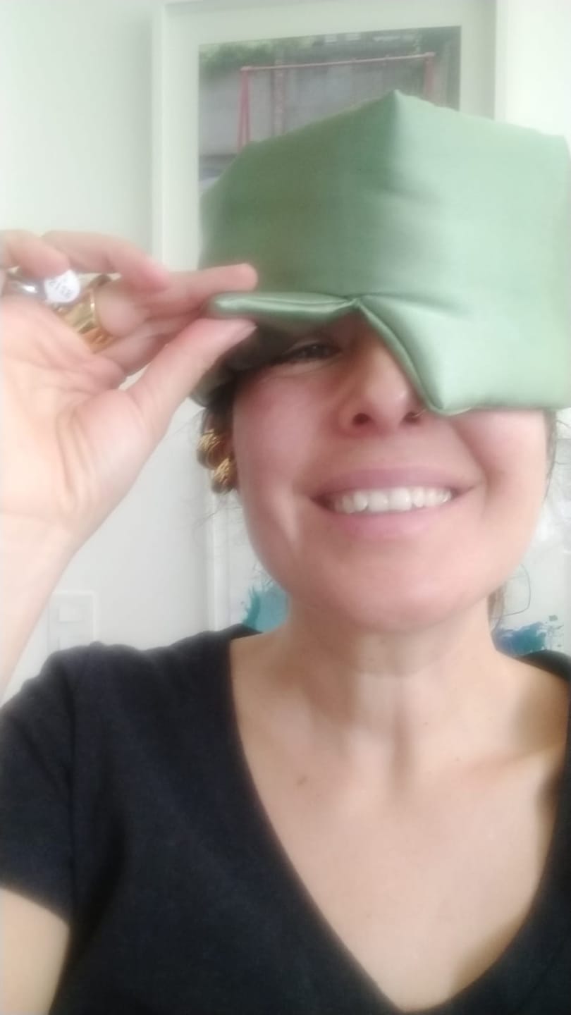 Customer photo review of Antifaz Para Dormir