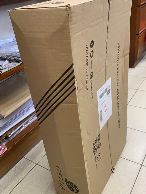 Customer photo review of Getha Award S Latex Pillow