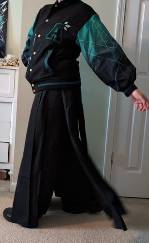 Customer photo review of Genshin Varsity Jacket Preorder