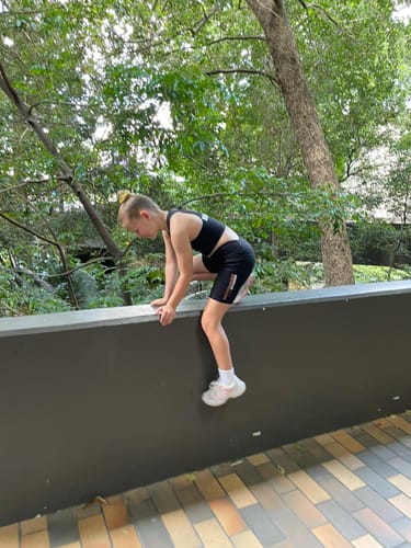 Customer photo review of 2024 QLD State Championships- Luxe Black Ref Length Shorts