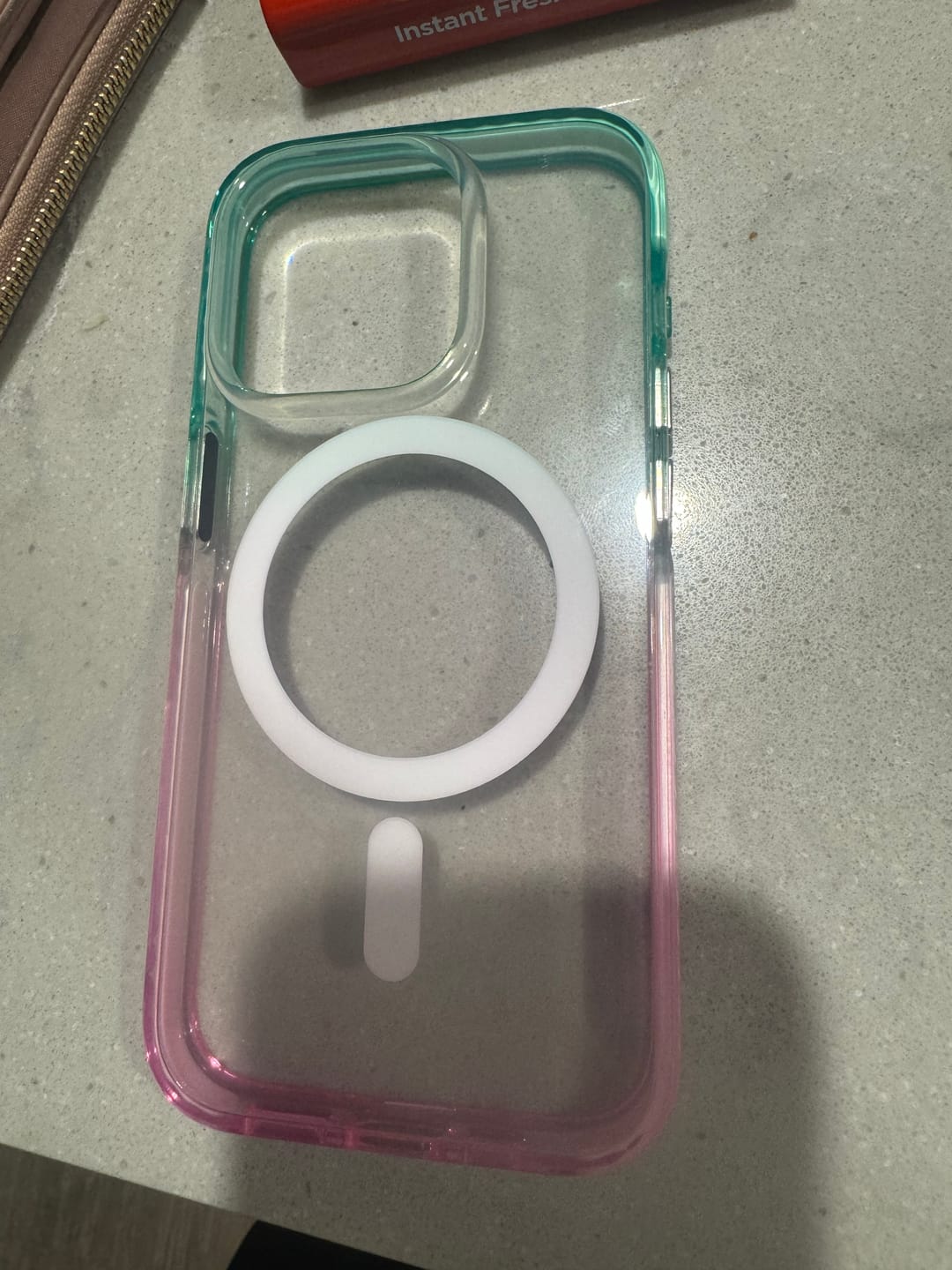 Customer photo review of Colourful Gradient Protective iPhone Case