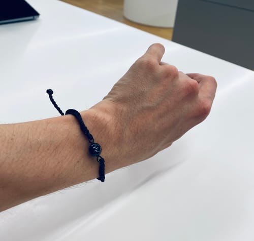 Customer photo review of Personalizovaný náramek s fotografií