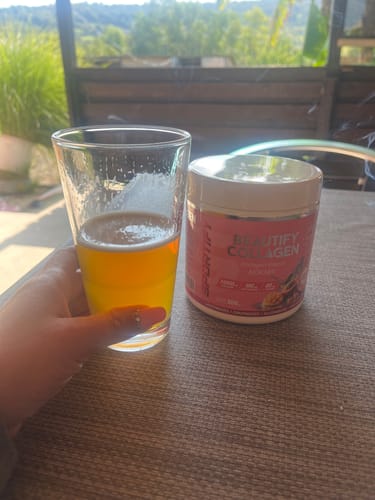 Customer photo review of Beautify Kollagén italpor nőknek