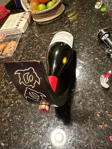 Customer photo review of Château La Sauvageonne Grand Vin red wine