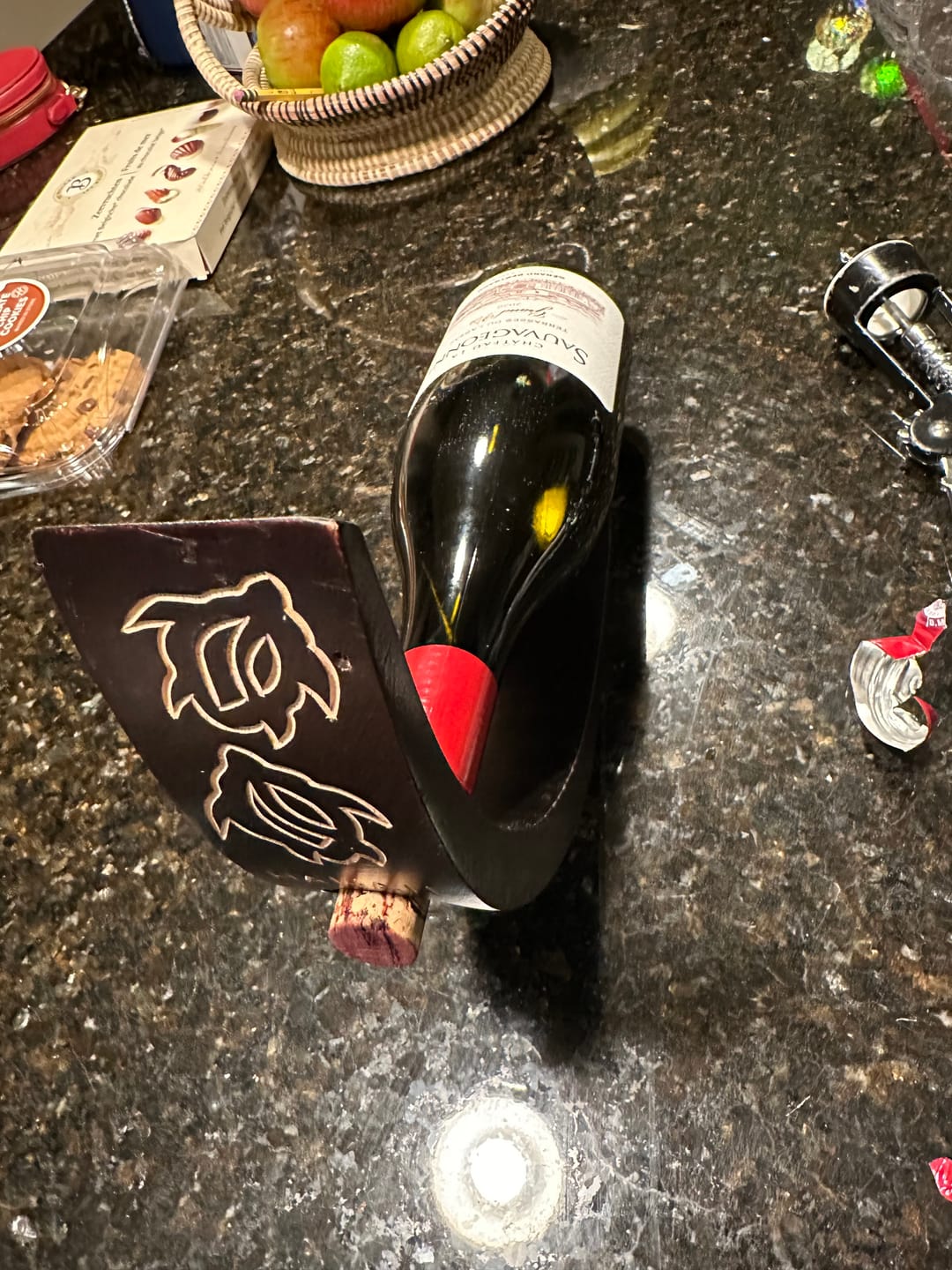 Customer photo review of Château La Sauvageonne Grand Vin red wine