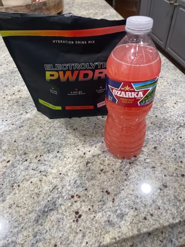 Customer photo review of ELECTROLYTE PWDR
