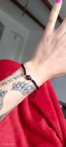 Customer photo review of Personalizovaný náramek s fotografií