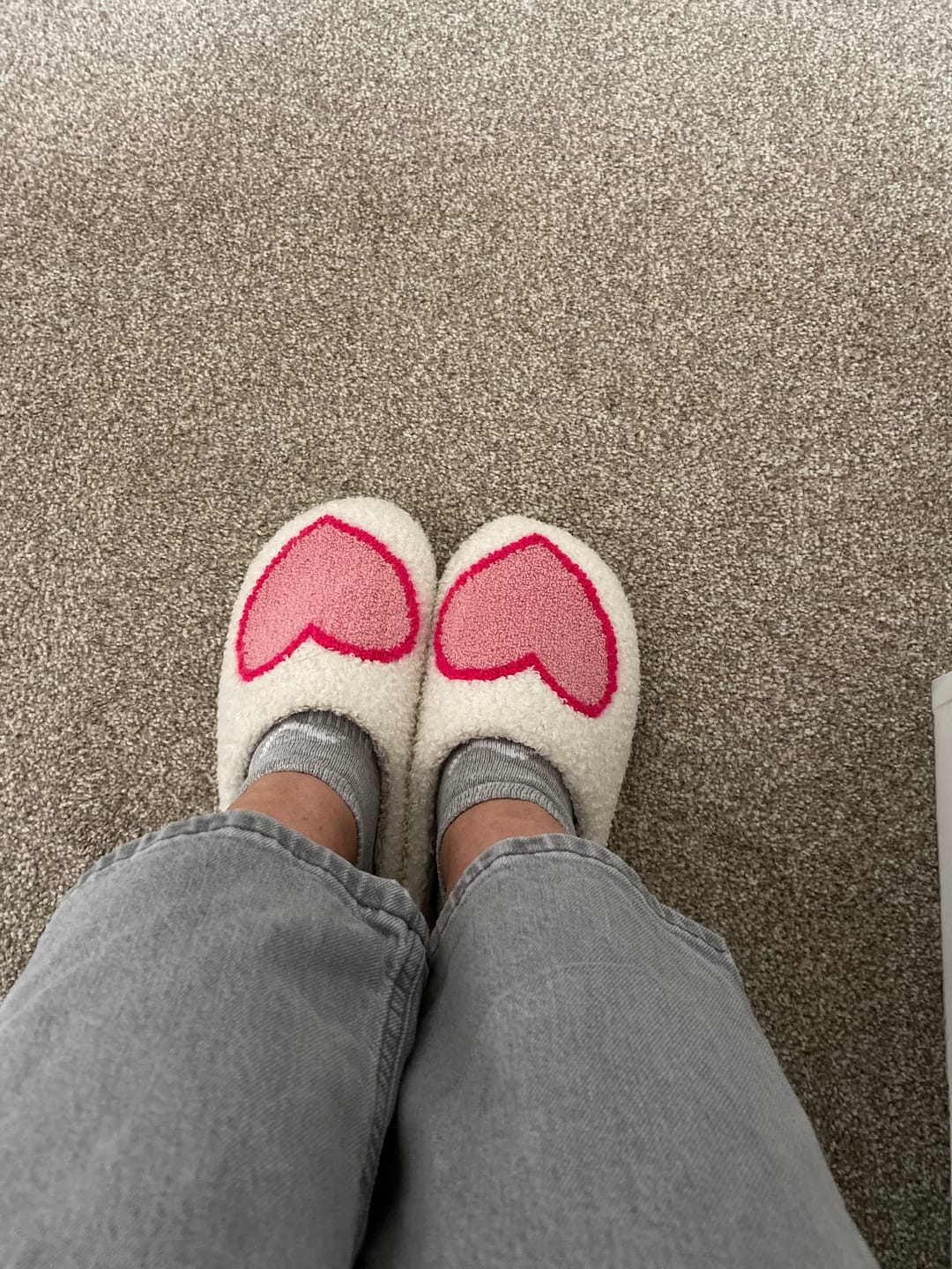 Customer photo review of Lover's Plush Slippers - Buy 1 Get 1 Free