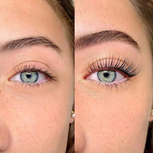 Customer photo review of COSTIQ® GROWTH LASH MASCARA
