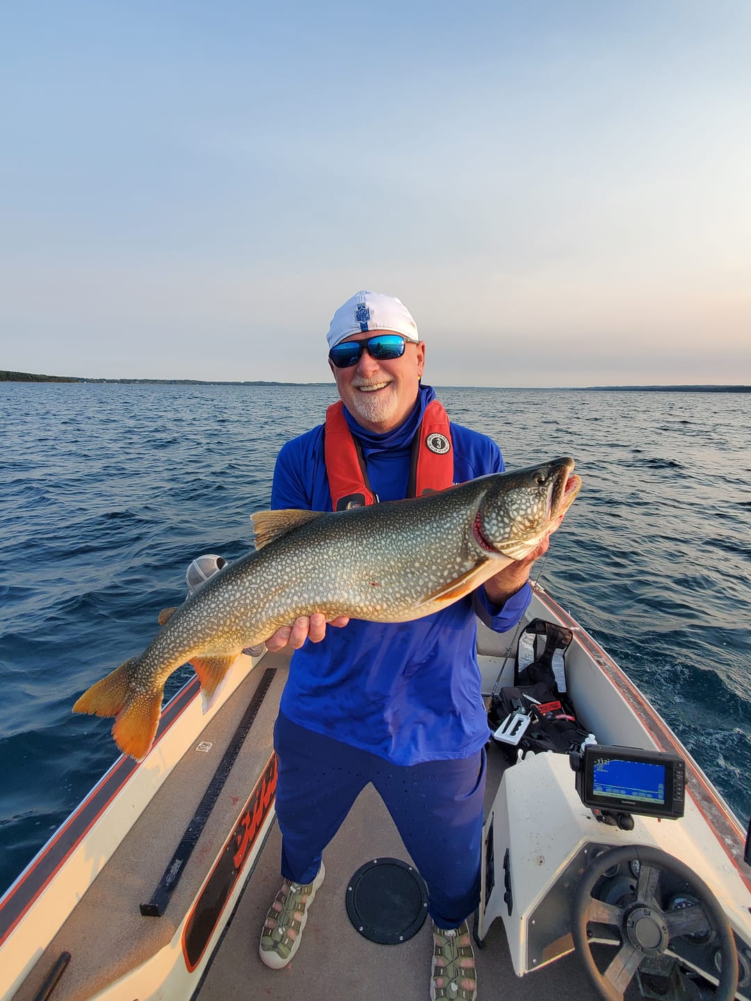 Customer photo review of Lake Trout/Salmon Jigging Rod