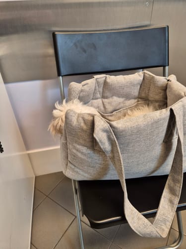 Customer photo review of Trasportino Mattias (Soft Touch) Grigio