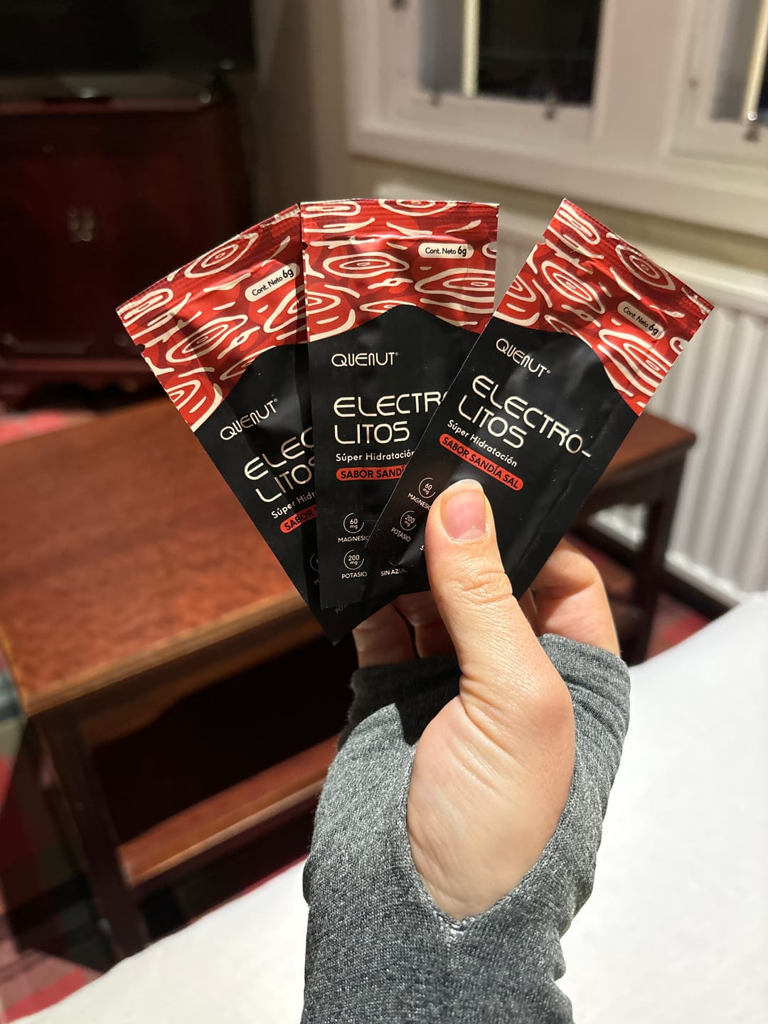 Customer photo review of Electrolitos (48 pack)