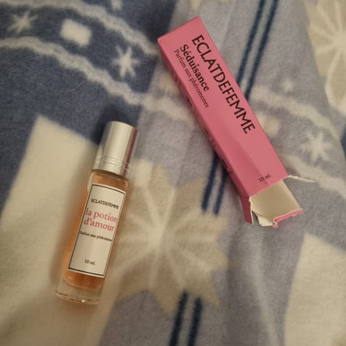 Customer photo review of Elixir Aux Phéromones.