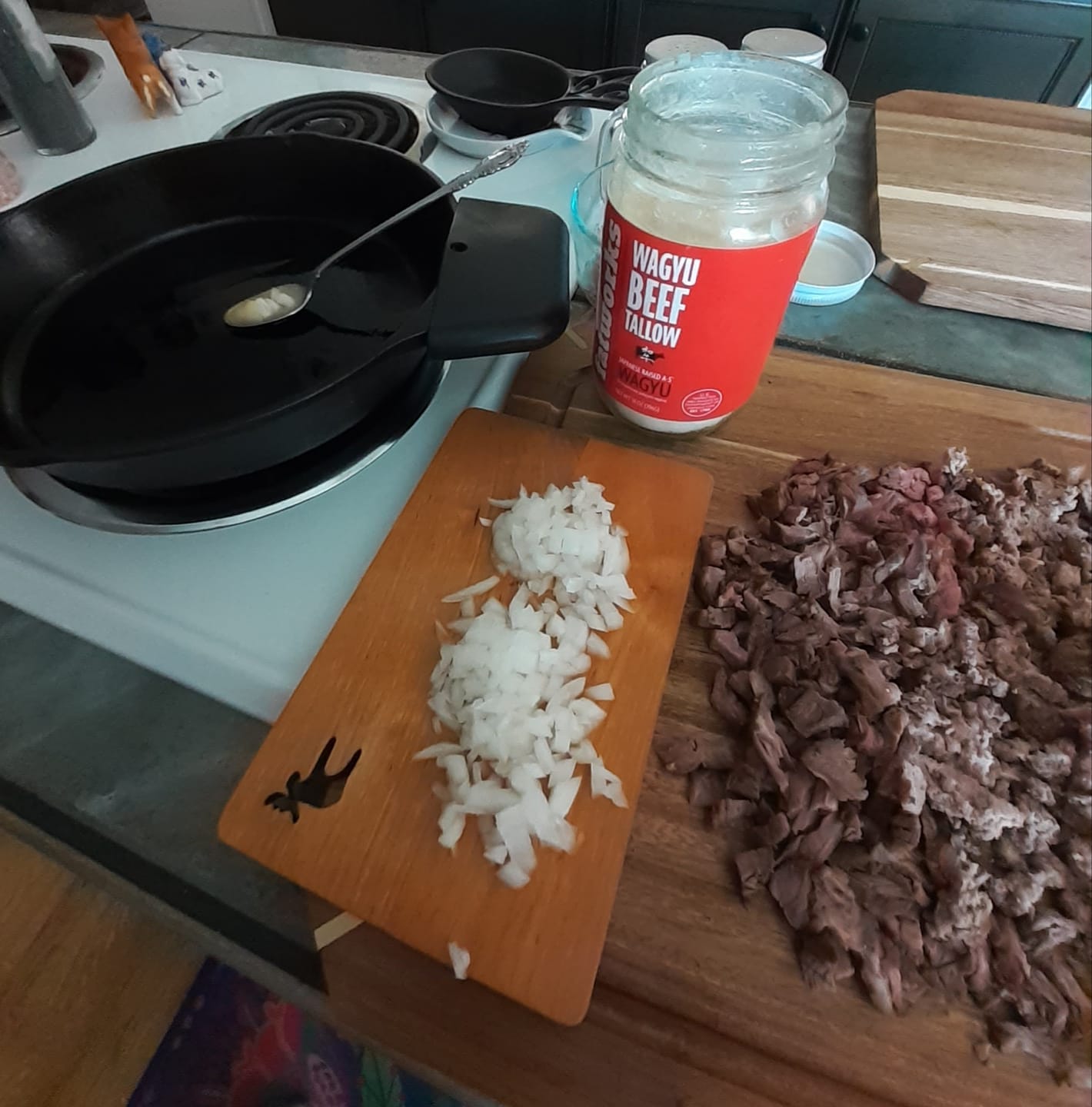 Customer photo review of Japanese Wagyu Tallow 14 OZ
