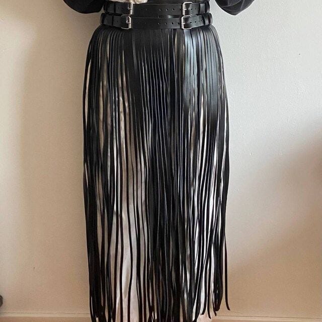 Customer photo review of Leather Skirt ARGO