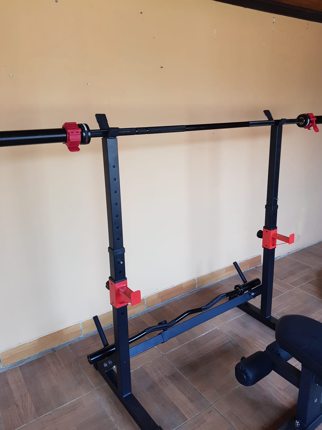 Customer photo review of Squat Rack IRONSIDE