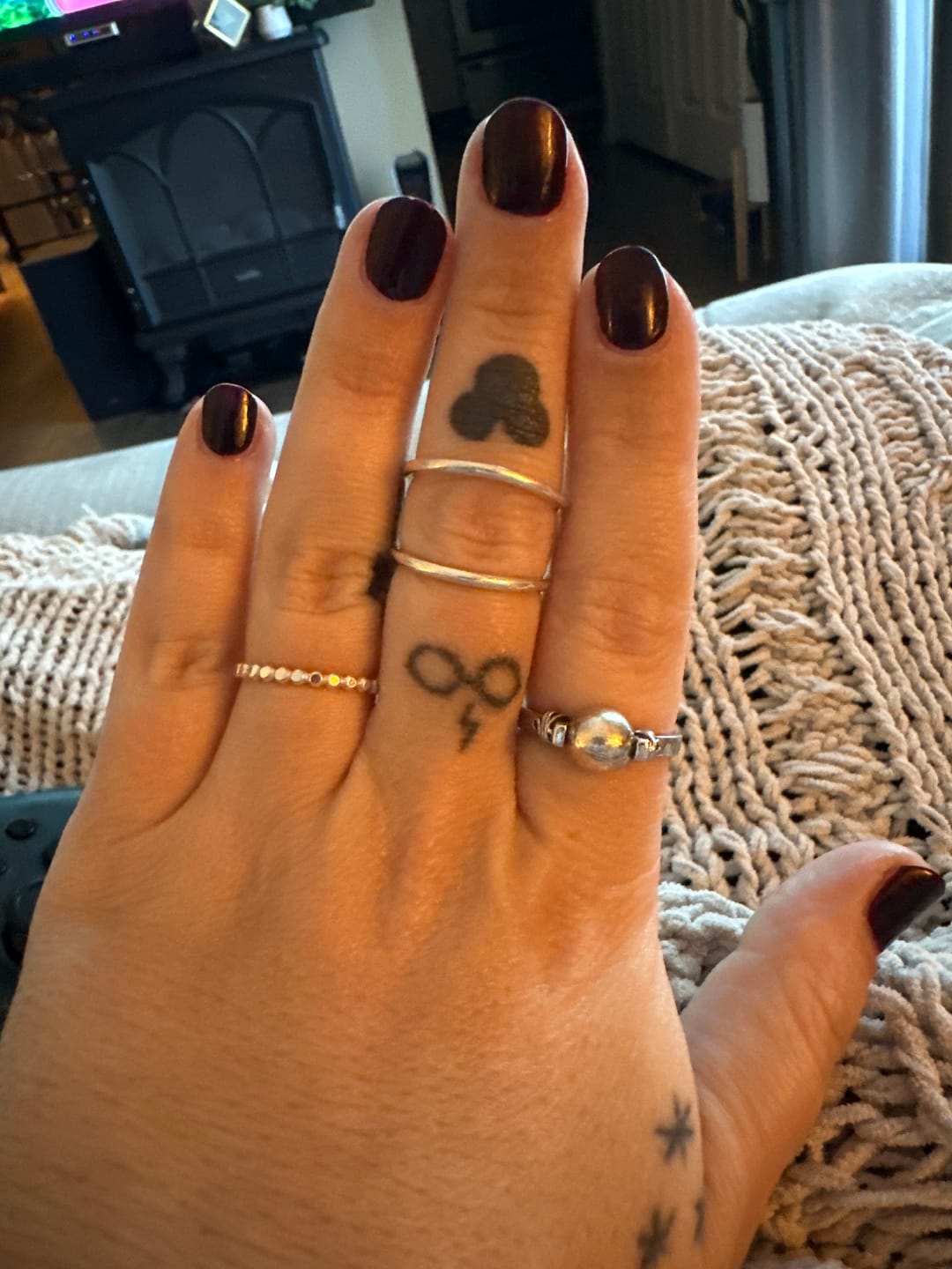 Customer photo review of Women's Splint Ring Sterling Silver