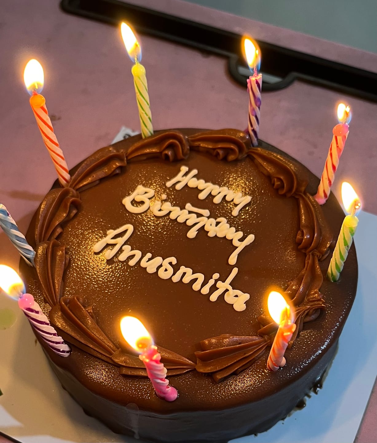 Customer photo review of Classical Dairy Milk Cake