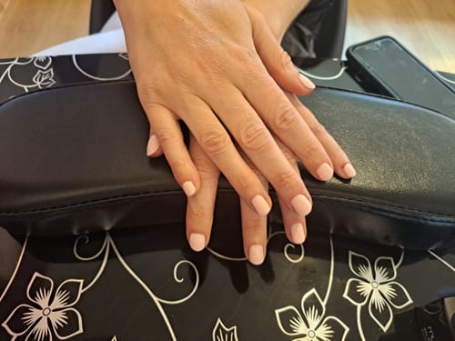 Customer photo review of Base coat "Studios Didier", Strong Fiber, 8 ml