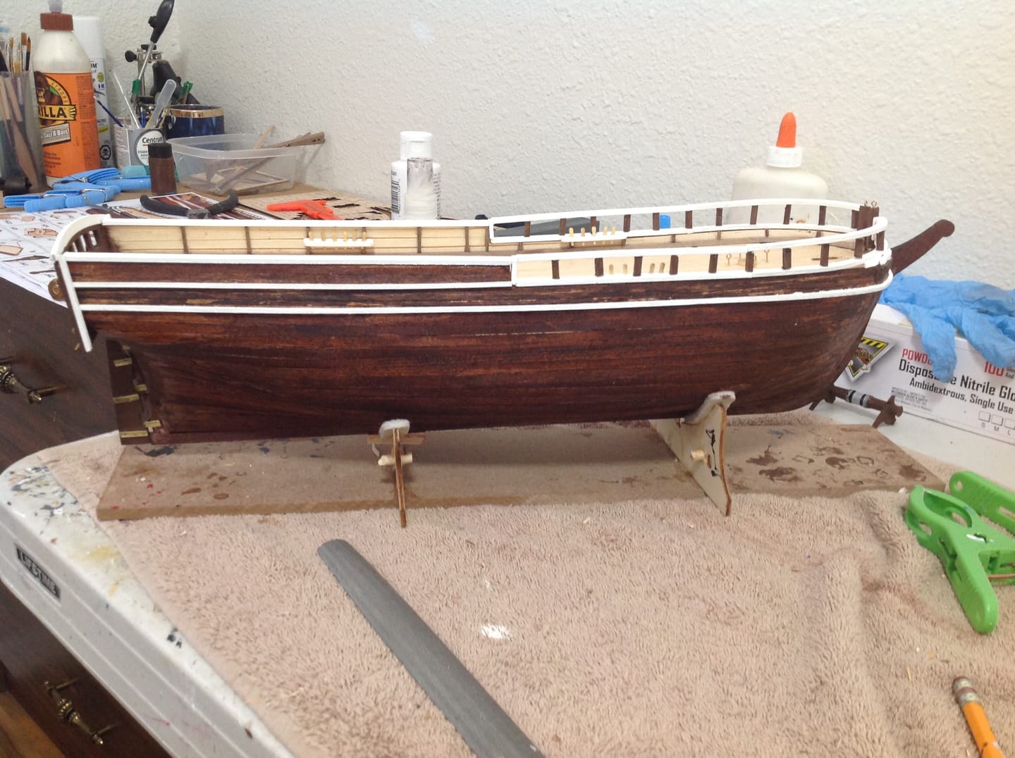 Customer photo review of Maqueta Barco Essex