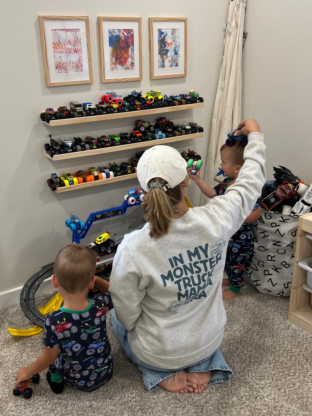 Customer photo review of In My Monster Truck Mama Era (Back Print)
