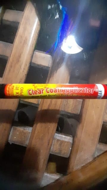 Customer photo review of ClearPen - Stylo Magique Efface-Rayures