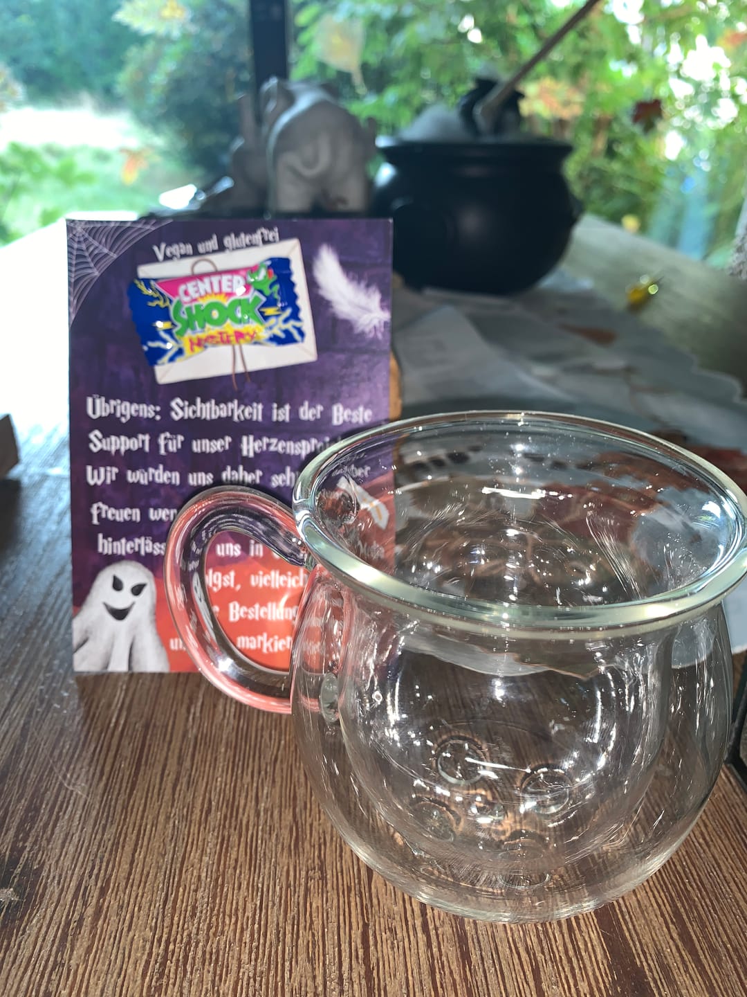 Customer photo review of Glas Kessel Tasse - Doppelwandig