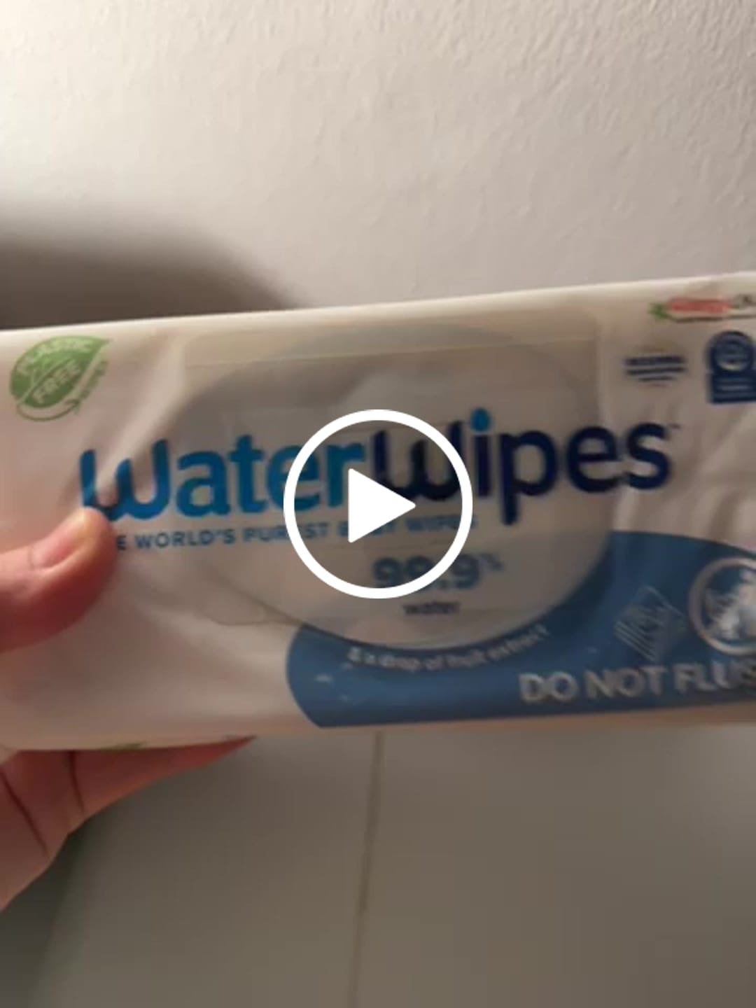 Customer video review of Water Wipes for Newborns The World Purest - Packs of 60's / 240's / 720's