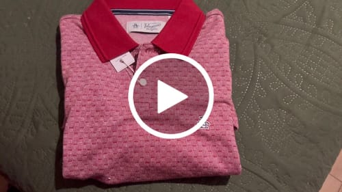Customer video review of Polo Pique Con Jacquard