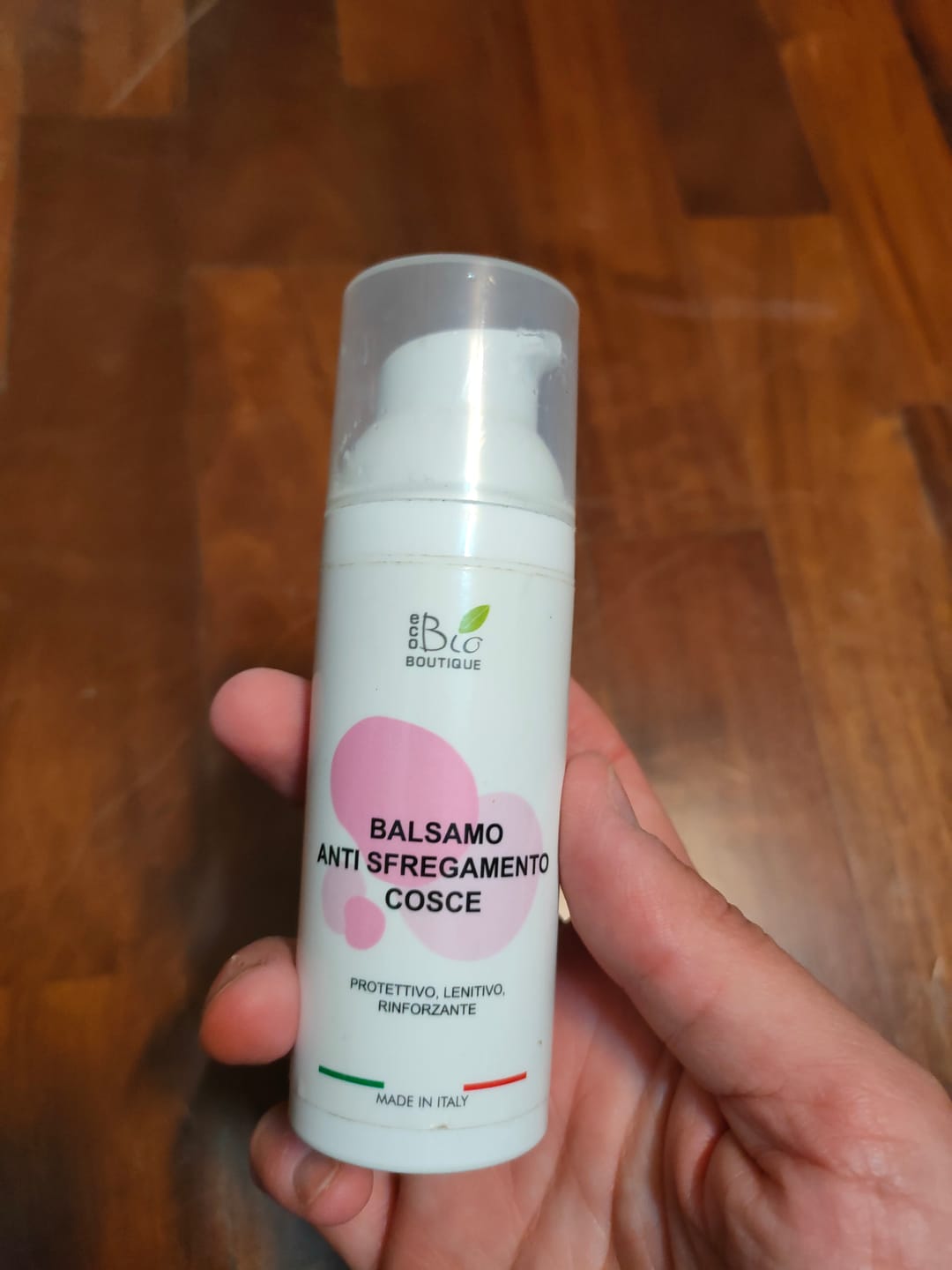 Customer photo review of Balsamo Anti Sfregamento Cosce