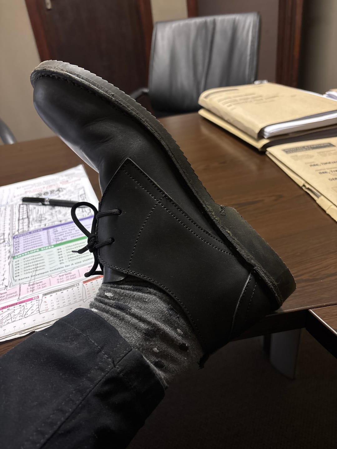 Customer photo review of Veldskoen Smart Shoe (Brown)