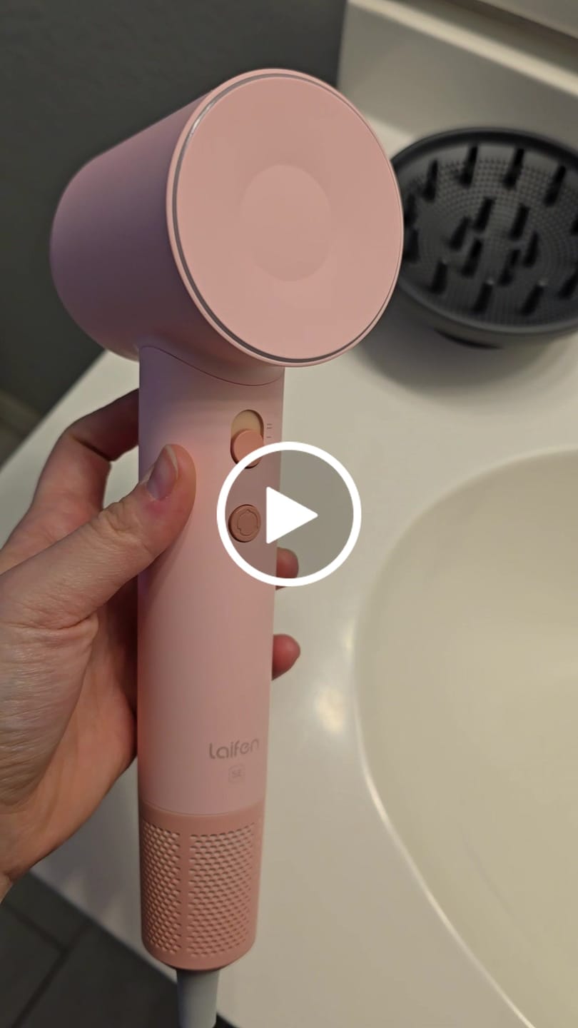 Customer video review of Laifen SE · High-speed hair dryer