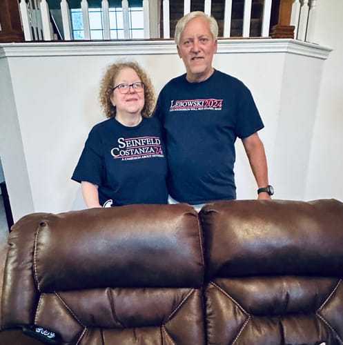 Customer photo review of Seinfeld 24 Cotton Tee