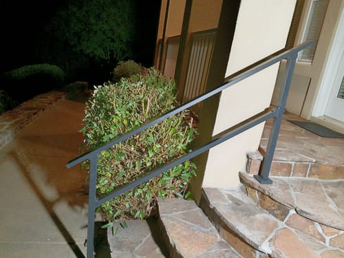 Customer photo review of Stair Handrail Kit