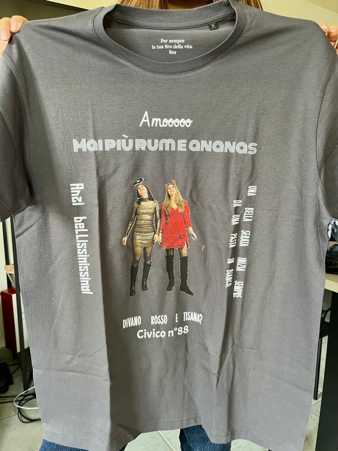 Customer photo review of T-SHIRT + STAMPA