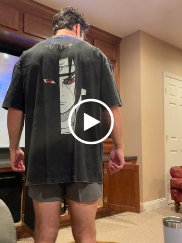 Customer video review of Rengoku 'Purgatory' Vintage Tee