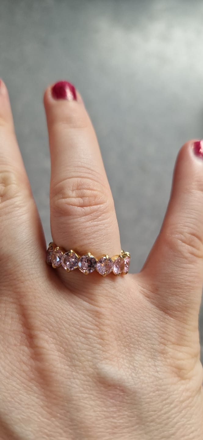 Customer photo review of Rosim Ring | 18K vergoldet