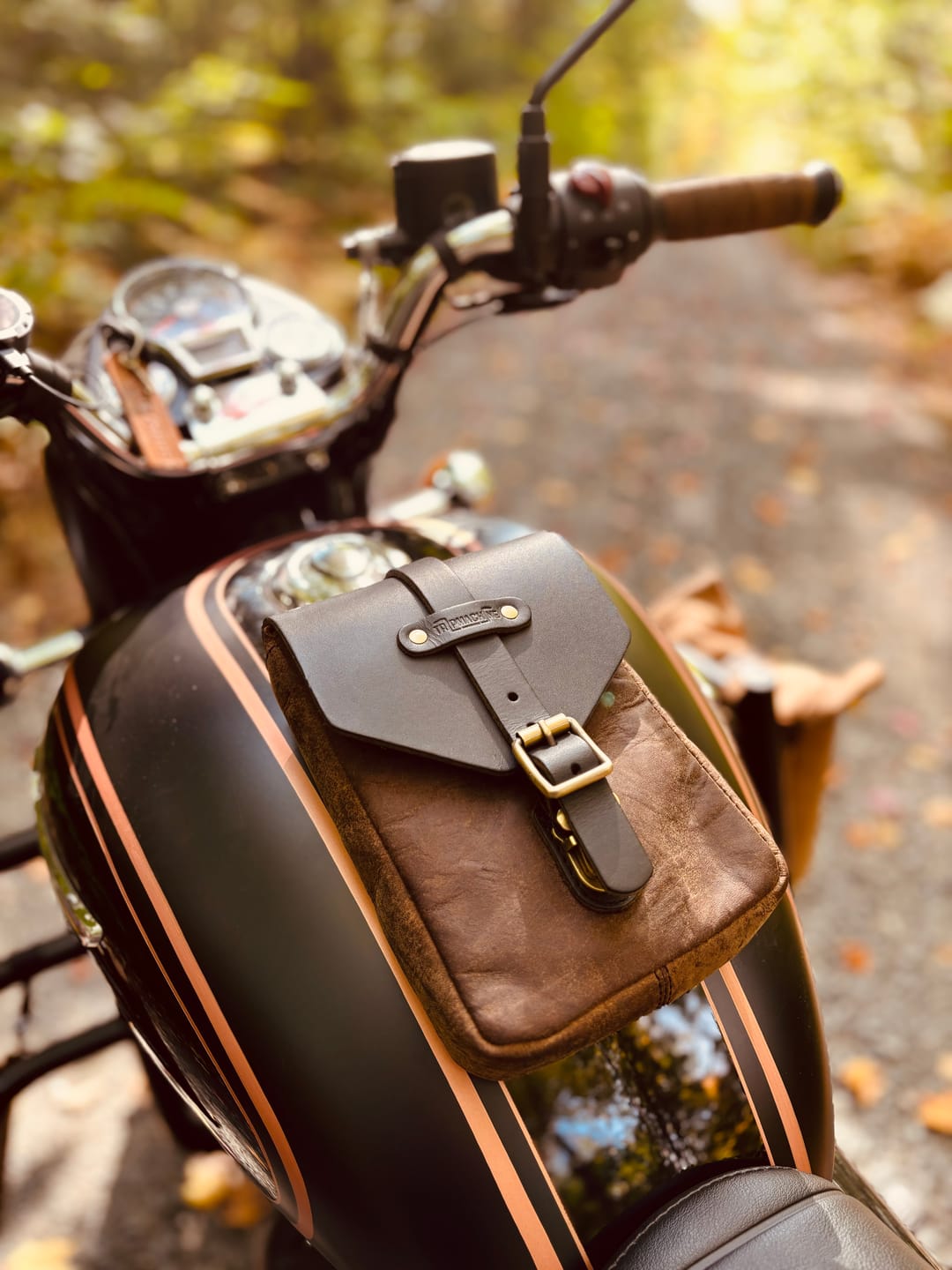 Customer photo review of tank pouch