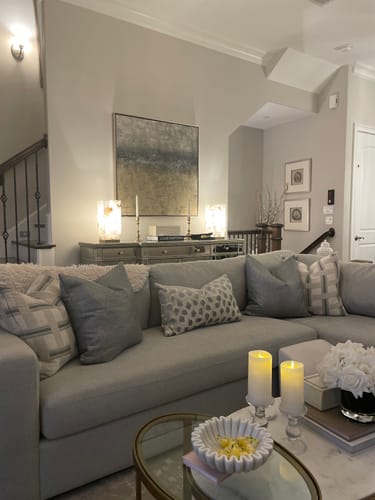 Customer photo review of Silver with Blue Undertones