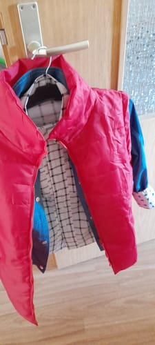 Customer photo review of Back To The Future Marty McFly rot Jacke Cosplay Kostüm