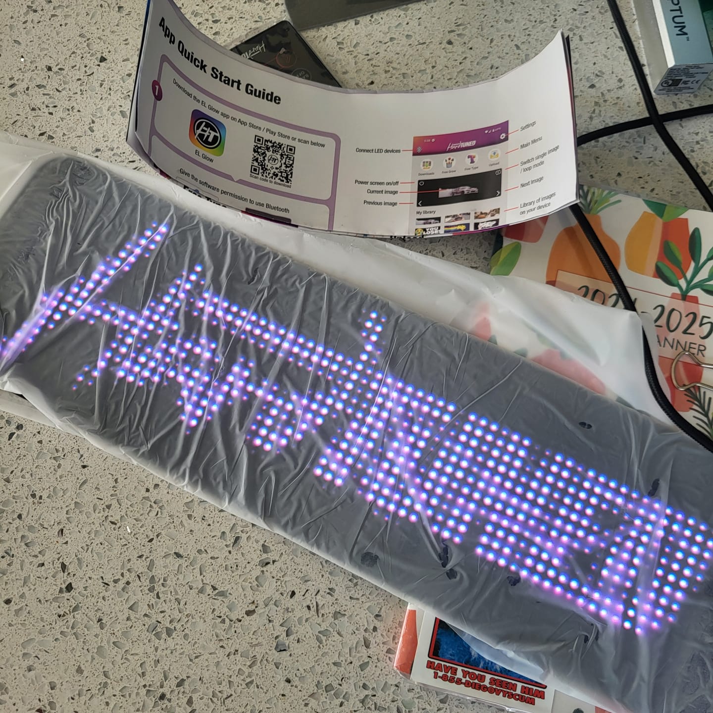 Customer photo review of ELGlow® FlexLED With Remote