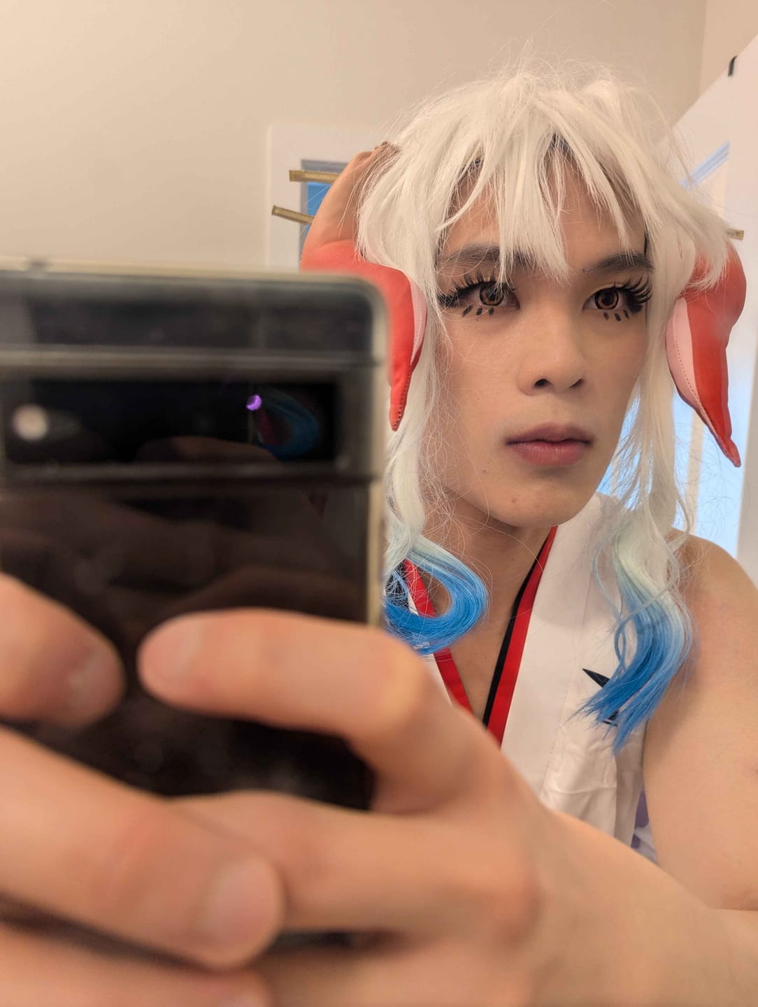 Customer photo review of New Twilight Orange Horror Lens