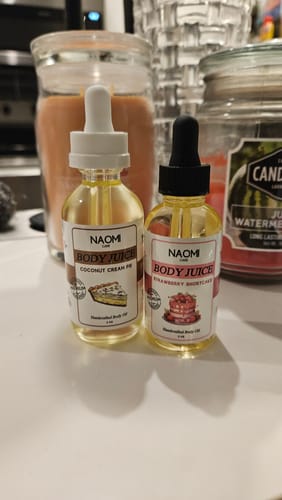 Customer photo review of BOGO Pheremone Body Juice Oil