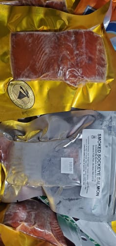 Customer photo review of Wild Alaskan Fish Combo Box