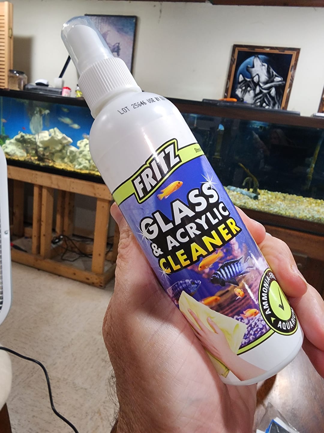 Customer photo review of Fritz Glass Cleaner 8 oz
